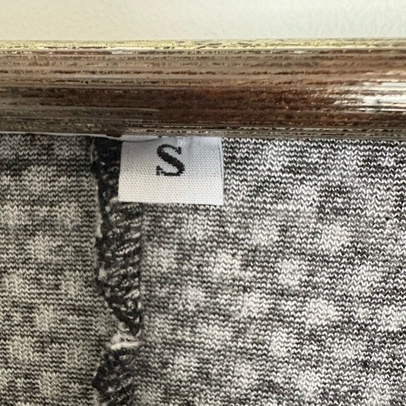 BRYN WALKER Jacquard Dot Knit Lagenlook Tunic Black and  Ivory | Size Small - Picture 5 of 6